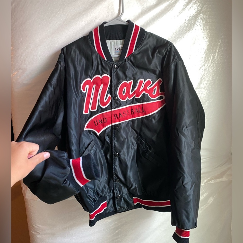 Vintage lettermen jacket, baseball leather jacket